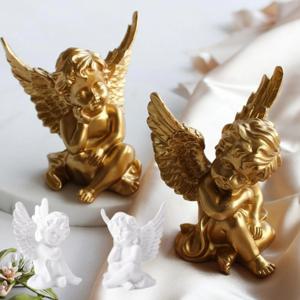 촬영 소품 오브제 인테리어 장식품 미니 천사 조각상 집들이 선물