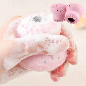 세안 브러쉬 실리콘 클렌징 저자극 모공 세안 클리너 문어 브러시