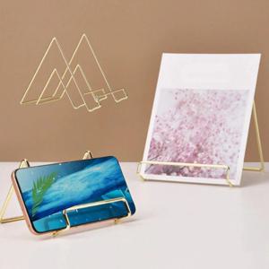 액자 접시 책 패드 다용도 받침 프레임 스탠드 골드 거치대