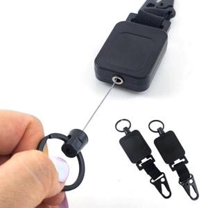 포토 분실방지 키체인 와이어 텔레스코픽 버클 벨트고리