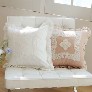 벨로리나 레이스 쿠션커버 100% 국내제작 핸드메이드