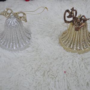 종 오너먼트 크리스마스 겨울 카페 장식 소품 교회성당(약간의 반짝이 가루 떨어짐있음)