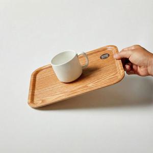 심플 우드스타일 카페 쟁반 트레이