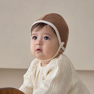 테리보넷 아기보넷 신생아모자 겨울 유아모자