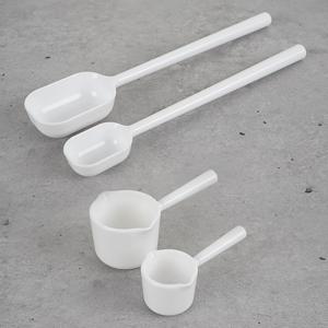 화이트 계량 스푼 - 밀크팬