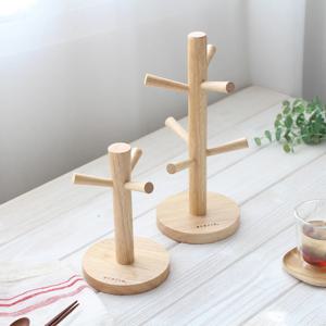 원목 내추럴 컵걸이 2종택1