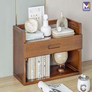 노먼 엔틱 원목 책꽂이 인테리어 수납 선반 미니 책장 서랍장 책상 정리함 미니책꽂이