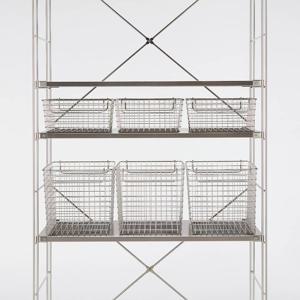 스테인레스 와이어 바스켓 4size