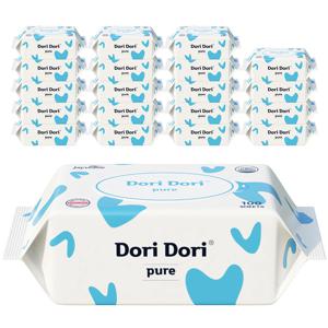 퓨어 아기물티슈 리필형 100매 20팩