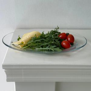 투명 오발 플레이트 31cm