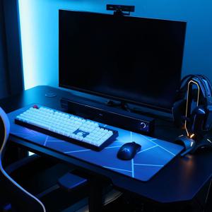 썬더볼트 유리섬유 완전방수 극슬라이딩 게이밍 마우스 장패드