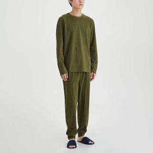 남 스마트 코튼 조거핏 라운지 팬츠 _스트라이프