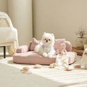 헬시케어 강아지 침대 쇼파 펫 슬개골 디스크 노견 방석