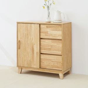 비아 원목 슬라이딩 거실 수납 서랍장 슬라이드 도어 800