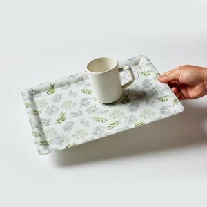 루펜 논슬립 서빙 트레이 카페 사각 쟁반