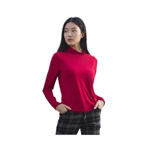 골피아 LXW17TS4_BGD 여성 하프넥 겉기모 긴팔 이너 티셔츠