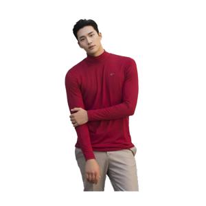 골피아 LXM17TS4_WI 남성 하프넥 겉기모 긴팔 이너 티셔츠