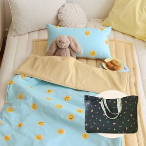 부드러운 저자극 순면 방긋 낮잠이불 풀세트(이불가방 증정)