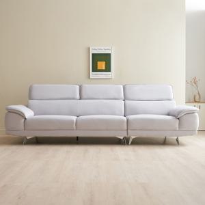 뉴비발디 4인용 쇼파 아쿠아스웨이드텍스 스툴제외