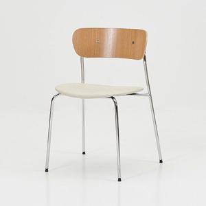 [리퍼] 켈빈 체어 가죽 원목 식탁 디자인 인테리어 의자