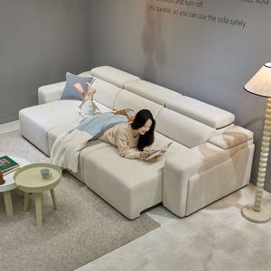 씨커 풀옵션형 모션 무빙 슬라이딩 리클라이너 컬프 라이브스마트 패브릭 3인/4인/5인 소파