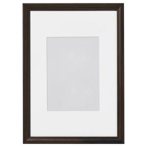 클롯셰르스베르 액자프레임 표구 틀 참나무무늬/다크브라운 21x30cm