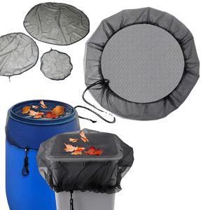 불순물 차단 양동이 물탱크 낙엽 방지 레인 빗물 보관 메쉬 커버 덮개