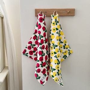 4중 요루 거즈 행주 야채 키친크로스 매트 가전덮개