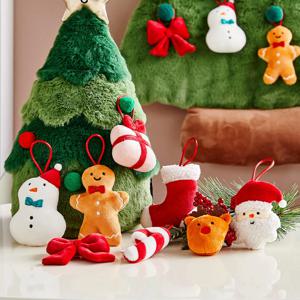 크리스마스 미니 인형 오너먼트 8p세트