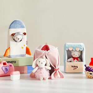 인형놀이_미니보들보들 테마세트 3종