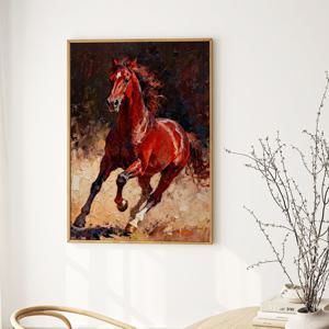 복들어오는 2026 인테리어 붉은 말 그림 액자 - 10.붉은 말 E