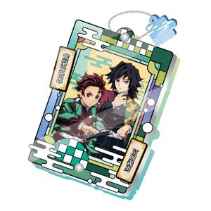 귀멸의 칼날 탄지로 기유 아크릴 퍼즐 키링 12피스 APK12003