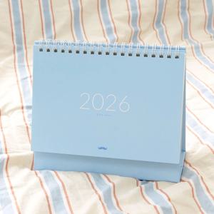 2026년 봉주르 탁상달력 14개월 탁상용 신년 달력 데스크 캘린더 책상 미니 메모장