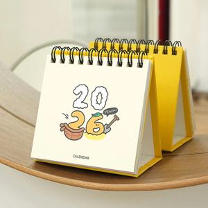 2026년 아무말 미니달력 14개월 신년 탁상달력 데스크 캘린더 책상 미니 메모장