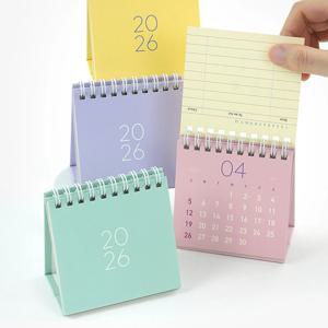 2026년 데스크 미니달력 14개월 신년 탁상달력 캘린더 책상 미니 메모장
