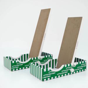 고양이 수직 스크래쳐 각도조절 보드 종이 박스 세트