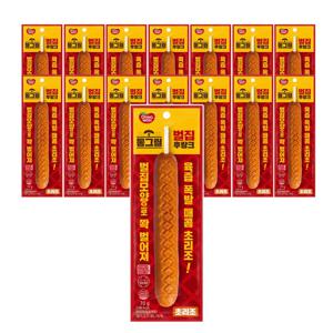 동원 통그릴 벌집후랑크 2종(초리조/오리지널) 70g*15개