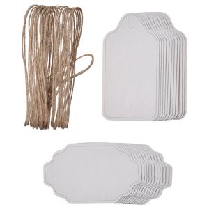 셰세베르 라벨+끈 25종 화이트