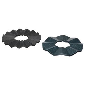 엘셰르트 냄비받침2종 원형 블랙/블랙블루 19cm