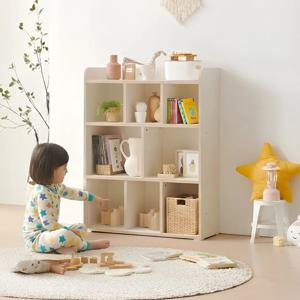 토리움 아기책장 3단 800 아기방 책장 유아 교구장 아이 오픈형