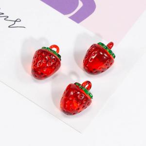 딸기 비즈 공예 재료 키링 만들기 목걸이 스트랩 팔찌 부자재 악세서리 재료 diy키트