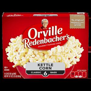 [해외] 전자레인지 팝콘 케틀콘 스위트 앤 솔티 93.1g x 6팩