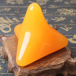 삼각뿔 밀랍 수지 옥 괄사 마사지 도구 지압봉 안마밀대 안마용품