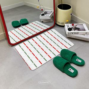 모던 빨아쓰는 규조토매트 아이방 욕실 주방 화장실 발매트 주방매트