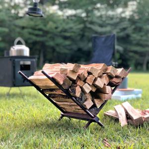 우드 장작거치대 장작받침대 장작보관