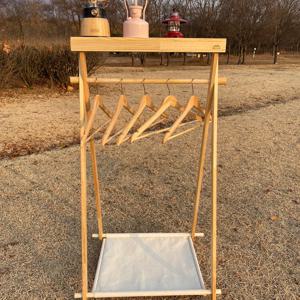 캠핑 우드 옷걸이 행어 행거