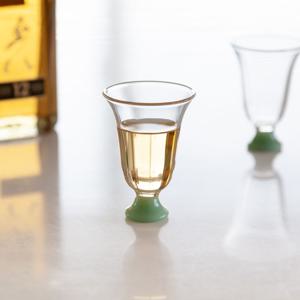 투톤 글라스 미니 고블렛 소주잔 롱타입 60ml