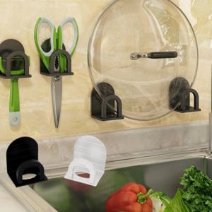 주방용품 수세미 스펀지 거치대 다용도 무타공 부착식 물빠짐 행거