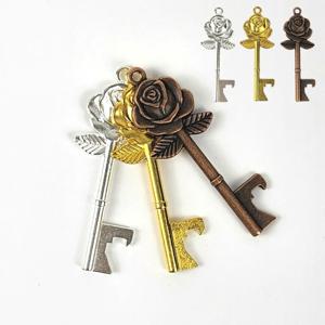 식당 개업 선물 장미 열쇠모양 엔틱 빈티지 오프너 맥주 병따개