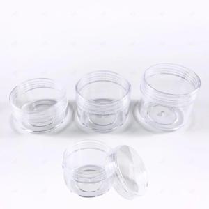 화장품 네일 비즈 다용도 소분 투명 원형 공병 크림용기 케이스